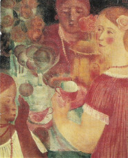 Иван Сандырев "Женщины пьют чай из самовара" (1977)