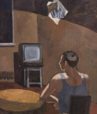 "Человек у телевизора" Александр Царев (1978)