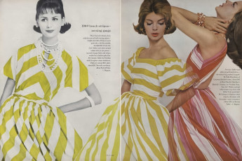 Katherine Pastrie, unknown by Evelyn Hofer / Vogue USA (1960.01)