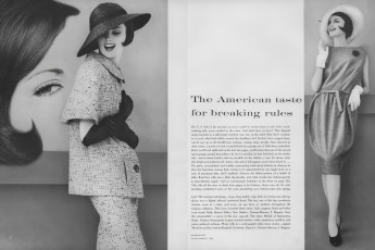 Dorothy McGowan by Leombruno-Bodi / Vogue USA (1960.03)