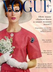 Isabella Albonico by John Rawlings / Vogue USA (1960.04)
