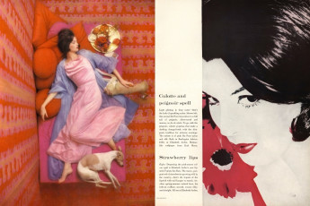 Dorothy McGowan by William Bell / Vogue USA (1960.04/2)