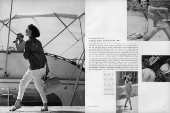 Dorothy McGowan by Frances McLaughlin-Gill / Vogue USA (1960.05)