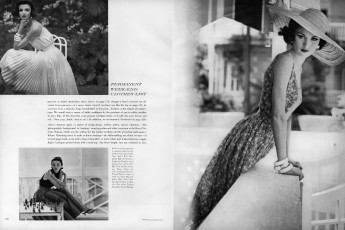 Dorothy McGowan by Frances McLaughlin-Gill / Vogue USA (1960.05)