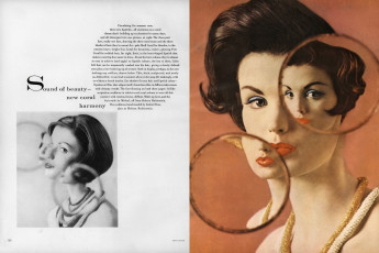 Dorothy McGowan by Erich Locker / Vogue USA (1960.05)