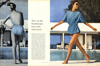 Dorothy McGowan by Frances McLaughlin-Gill / Vogue USA (1960.06)