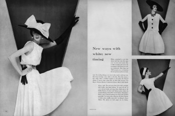 Dorothy McGowan by Leombruno-Bodi / Vogue USA (1960.06)