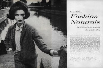 Dorothy McGowan by William Klein / Vogue USA (1960.10/2)