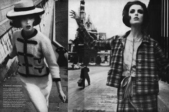 Dorothy McGowan by William Klein / Vogue USA (1960.10/2)