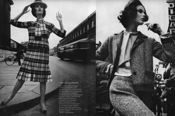 Dorothy McGowan by William Klein / Vogue USA (1960.10/2)