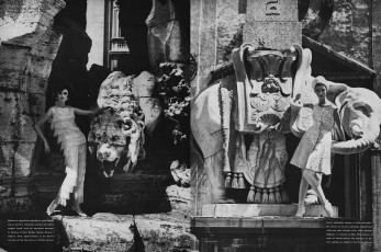 Dorothy McGowan by William Klein / Vogue USA (1960.10/2)