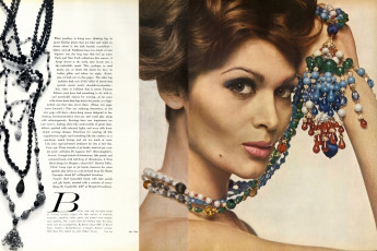 Isabella Albonico by Bert Stern / Vogue USA (1960.11/2)