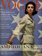 Dorothy McGowan by Herbert Matter / Vogue USA (1961.02)