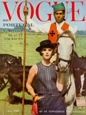 Nicole de Lamarge by William Klein / Vogue FRA (1961.05)