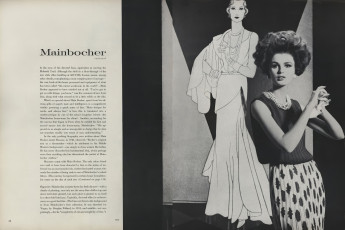 Dorothy McGowan by Irving Penn / Vogue USA (1961.06)