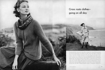 Anna Carin Bjorck by Frances McLaughlin-Gill / Vogue USA (1961.10/2)
