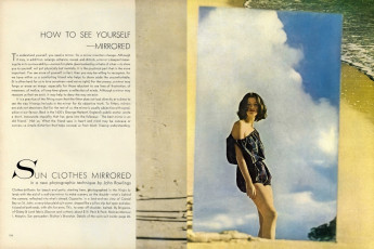 Dorothy McGowan by John Rawlings / Vogue USA (1962.01)