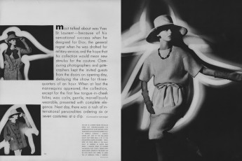 Dorothy McGowan by William Klein / Vogue USA (1962.03)