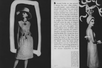 Dorothy McGowan by William Klein / Vogue USA (1962.03)