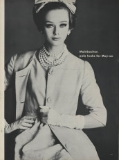 Ina Balke by Irving Penn / Vogue USA (1962.05)