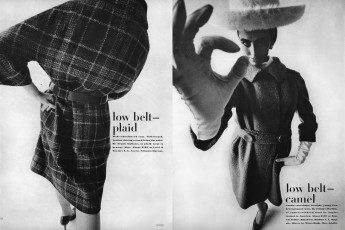Maggi Eckardt by Art Kane / Vogue USA (1962.08/2)