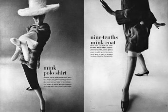 Maggi Eckardt by Art Kane / Vogue USA (1962.08/2)