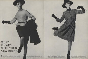Tilly Tizzani by Bert Stern / Vogue USA (1962.10)