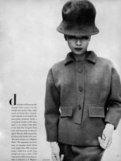 Hiroko Matsumoto by William Klein / Vogue USA (1962.10/2)