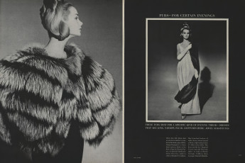 Jean Shrimpton by Louis Faurer / Vogue USA (1962.11)