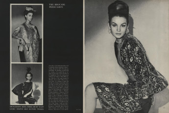 Jean Shrimpton by Louis Faurer / Vogue USA (1962.11)