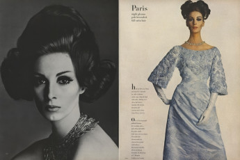 Wilhelmina Cooper by Irving Penn / Vogue USA (1962.11)