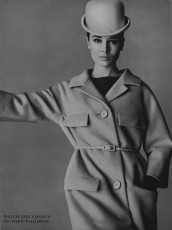 Wilhelmina Cooper by Irving Penn / Vogue USA (1963.01)
