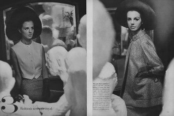 Tilly Tizzani by Louis Faurer / Vogue USA (1963.01/2)