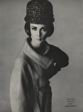 Wilhelmina Cooper by Irving Penn / Vogue USA (1963.02/2)