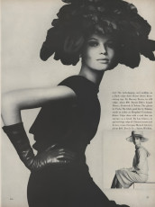 Veruschka by Irving Penn / Vogue USA (1963.03)