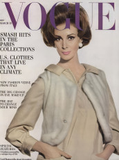 Wilhelmina Cooper by Irving Penn / Vogue USA (1963.03/2)