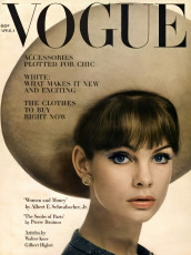 Jean Shrimpton by William Klein / Vogue USA (1963.04)