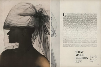 Celia Hammond by Irving Penn / Vogue USA (1963.04)