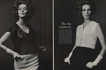 Wilhelmina Cooper by Bert Stern / Vogue USA (1963.04)