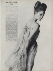 Celia Hammond by Irving Penn / Vogue USA (1963.04/2)