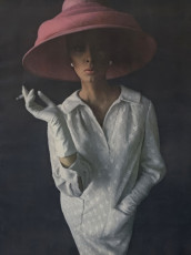 Wilhelmina Cooper by Art Kane / Vogue USA (1963.04/2)