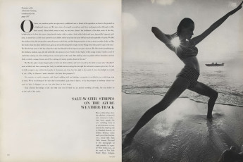 Veruschka by Art Kane / Vogue USA (1963.05)