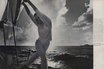 Veruschka by Art Kane / Vogue USA (1963.05)