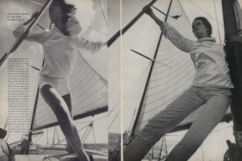 Veruschka by Art Kane / Vogue USA (1963.05)