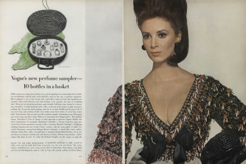 Wilhelmina Cooper by Irving Penn / Vogue USA (1963.06)