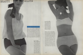 Celia Hammond by Bert Stern / Vogue USA (1963.06)