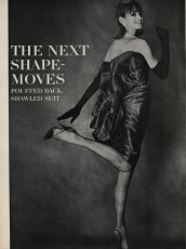 Jean Shrimpton by Peter Beard / Vogue USA (1963.08/2)