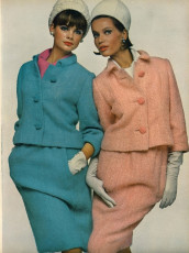 Jean Shrimpton, Veruschka by Bert Stern / Vogue USA (1963.09)