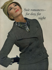 Wilhelmina Cooper by Bert Stern / Vogue USA (1963.09)