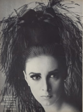 Wilhelmina Cooper by Irving Penn / Vogue USA (1963.09/2)